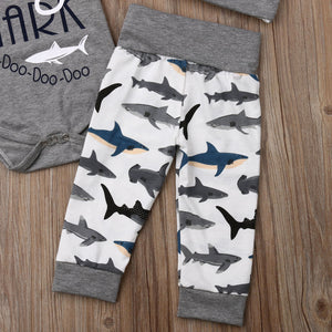 Baby Shark Bodysuit Set