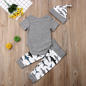 Baby Shark Bodysuit Set