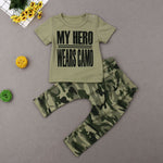 My Hero Wears Camo Set