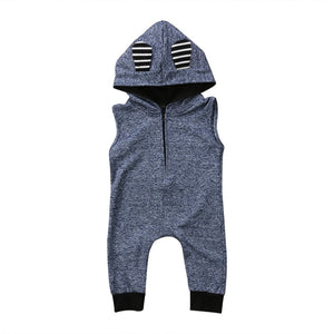 Raffy Hooded Romper