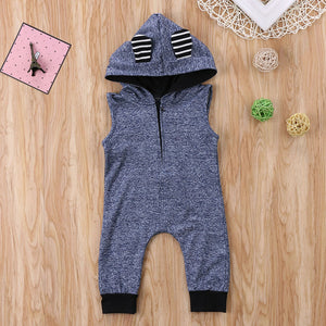 Raffy Hooded Romper