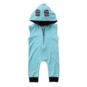 Raffy Hooded Romper