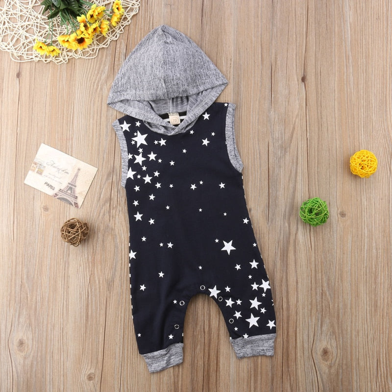 Anthony Hooded Romper