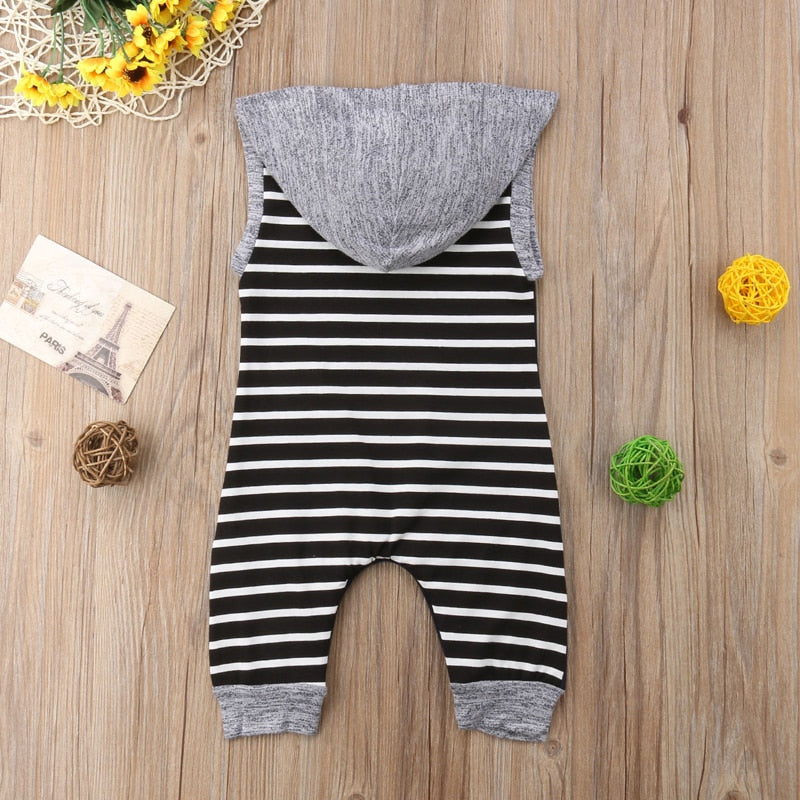 Anthony Hooded Romper