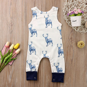 Blue Deer Jumpsuit