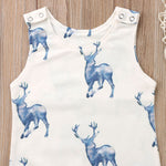 Blue Deer Jumpsuit