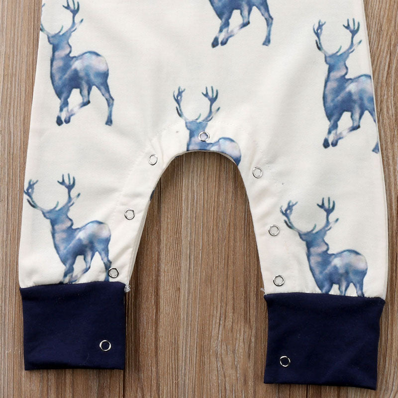 Blue Deer Jumpsuit