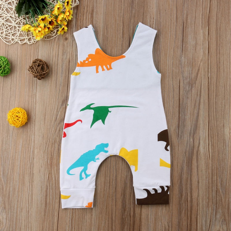 James Dinosaur Infant Romper