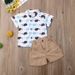 Whale Printed Outfit