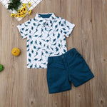 Mason Blue Dinosaur Outfit