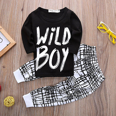 Wild Boy Long Sleeves & Pants Set