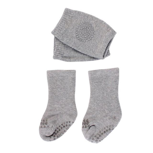 Anti-slip Knee Caps and Socks Set