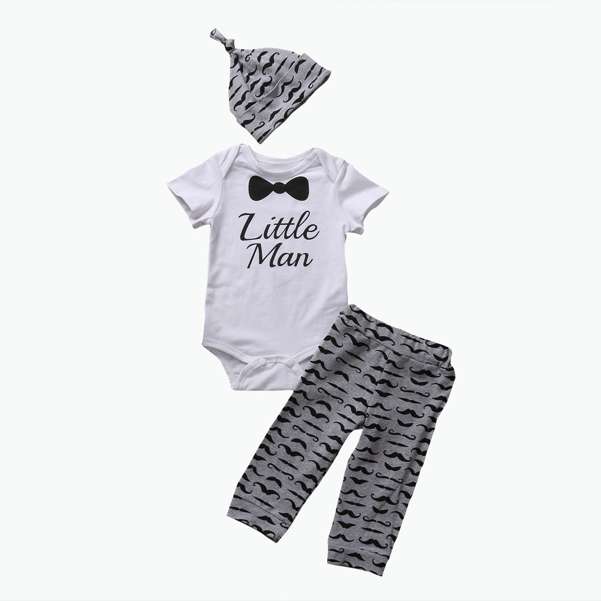 Little Man Beard Outfit Set