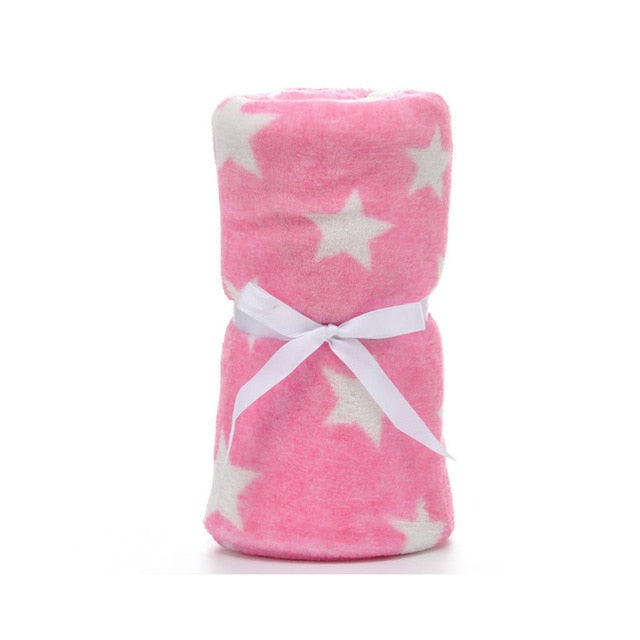 Coral Fleece Blanket - Pastel Collection