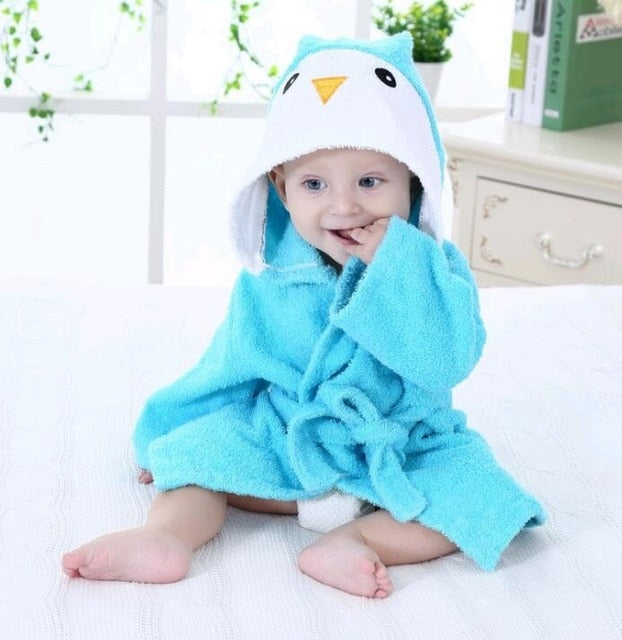 Animal Bathrobe Towel