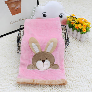 Coral Fleece Blanket Animal Collection