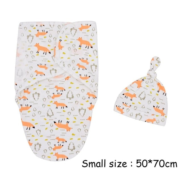 2 Piece Set Baby Swaddle