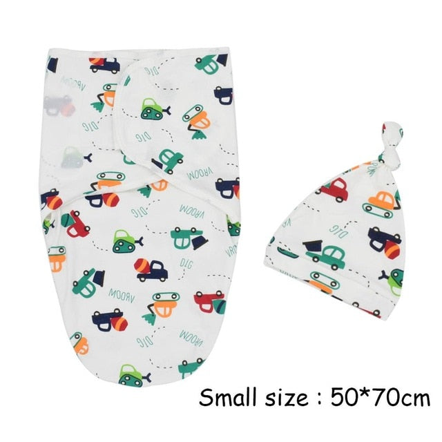 2 Piece Set Baby Swaddle