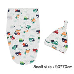 2 Piece Set Baby Swaddle