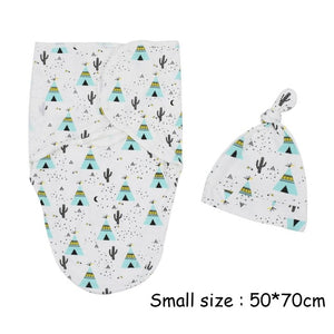 2 Piece Set Baby Swaddle