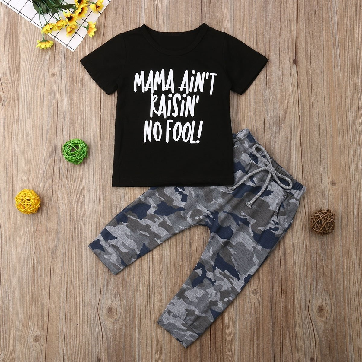 Ain't No Fool Shirt and Pants Set