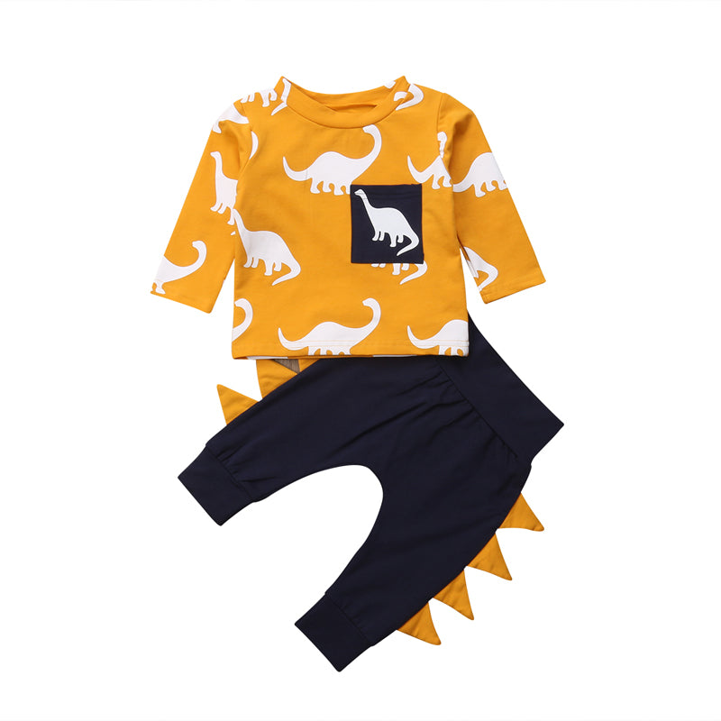 Samuel Dinosaur Outfit Set