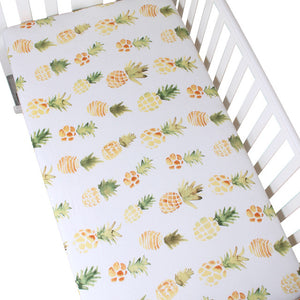 Cot Fitted Sheet Grace Collection