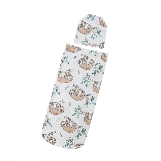 2 Piece Set Baby Boy's Swaddle (Spring & Autumn)