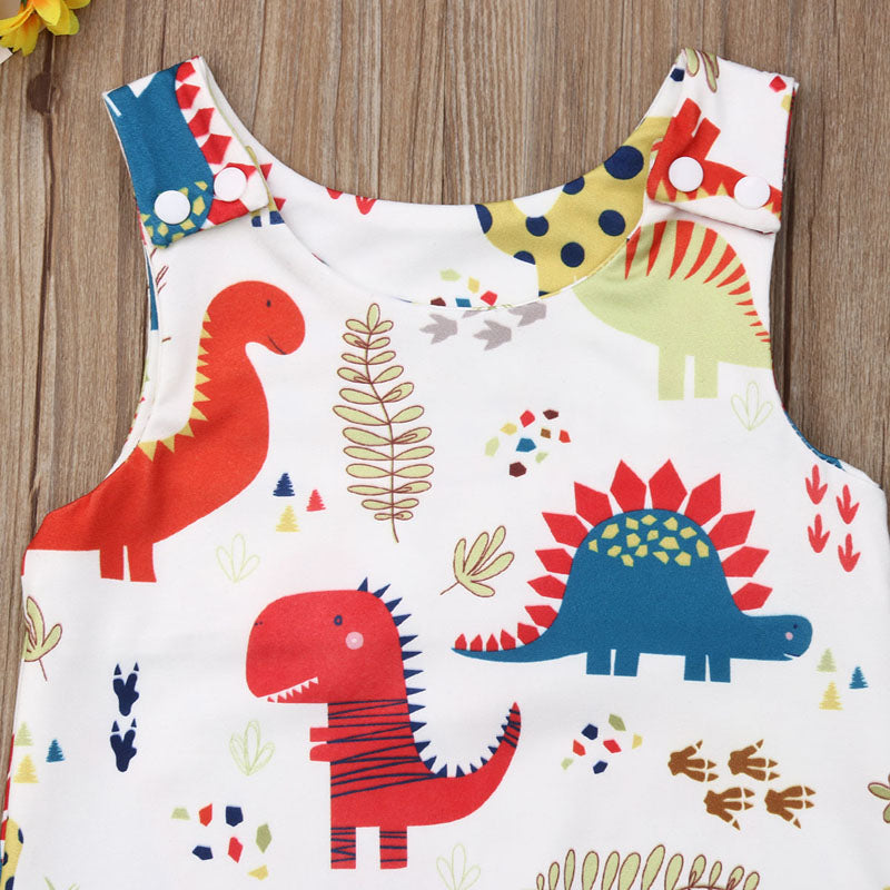 Andrew Dinosaur Summer Romper